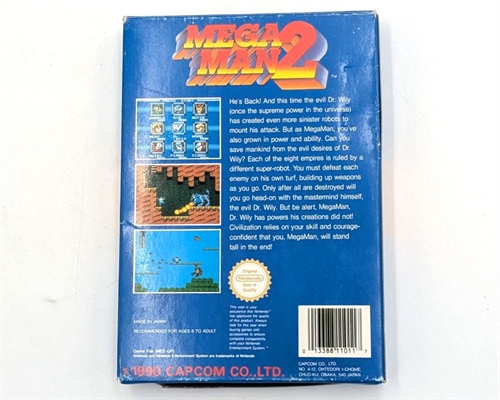 Mega Man 2 - Complete In Box - (ESP) - NES Game (B Grade) (Used)